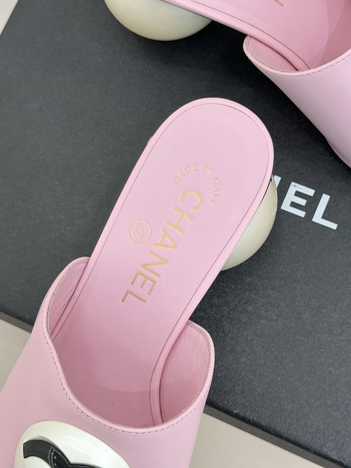 最高級シャネルスーパーコピー CHANEL パールヒールブーツ 2026新作 球体パールヒール パンプス ピンク 2630935 シャネル新作サンダル - 画像 (3)