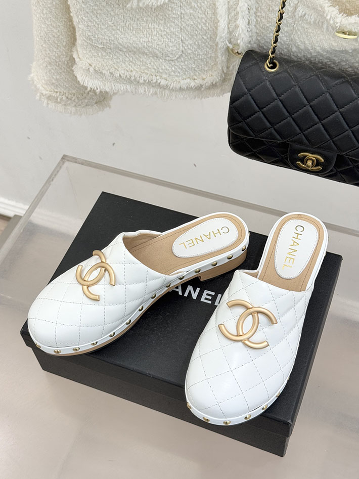 最高級シャネルスーパーコピー CHANEL マトラッセ ジュート サボサンダル レディース ホワイト 2630949 シャネル サンダル 白 - 画像 (9)