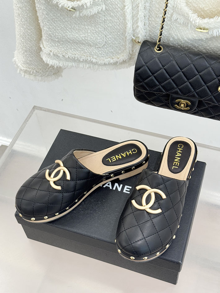 最高級シャネルスーパーコピー CHANEL マトラッセ ジュート サボサンダル レディース ブラック 2630950 シャネル サンダル 安い - 画像 (9)