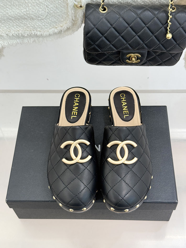 最高級シャネルスーパーコピー CHANEL マトラッセ ジュート サボサンダル レディース ブラック 2630950 シャネル サンダル 安い - 画像 (7)