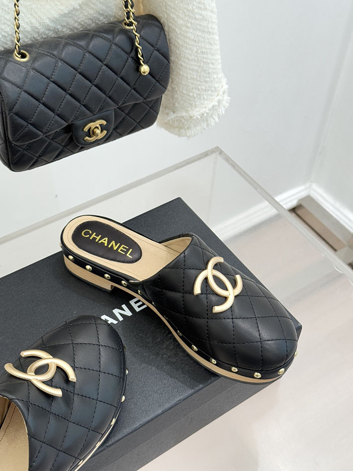 最高級シャネルスーパーコピー CHANEL マトラッセ ジュート サボサンダル レディース ブラック 2630950 シャネル サンダル 安い - 画像 (6)