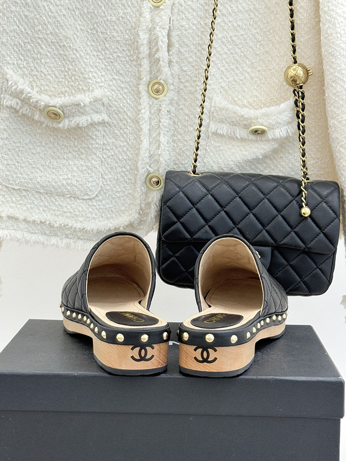 最高級シャネルスーパーコピー CHANEL マトラッセ ジュート サボサンダル レディース ブラック 2630950 シャネル サンダル 安い - 画像 (5)