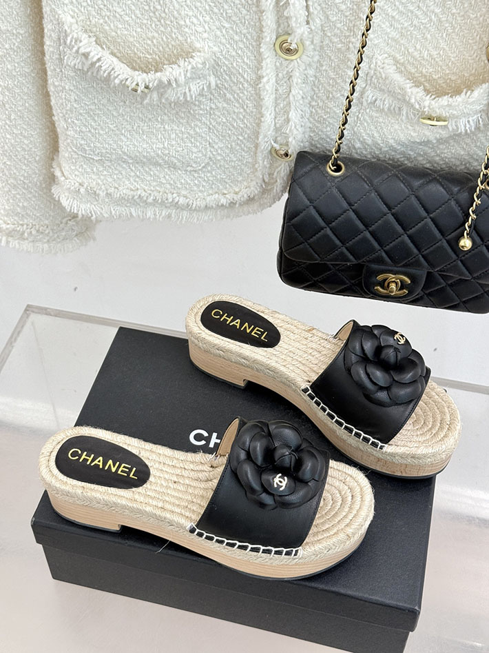 最高級シャネルスーパーコピー CHANEL マトラッセ ジュート サボサンダル ミュール サンダル ブラック 2630952 シャネル サンダル 安い - 画像 (8)