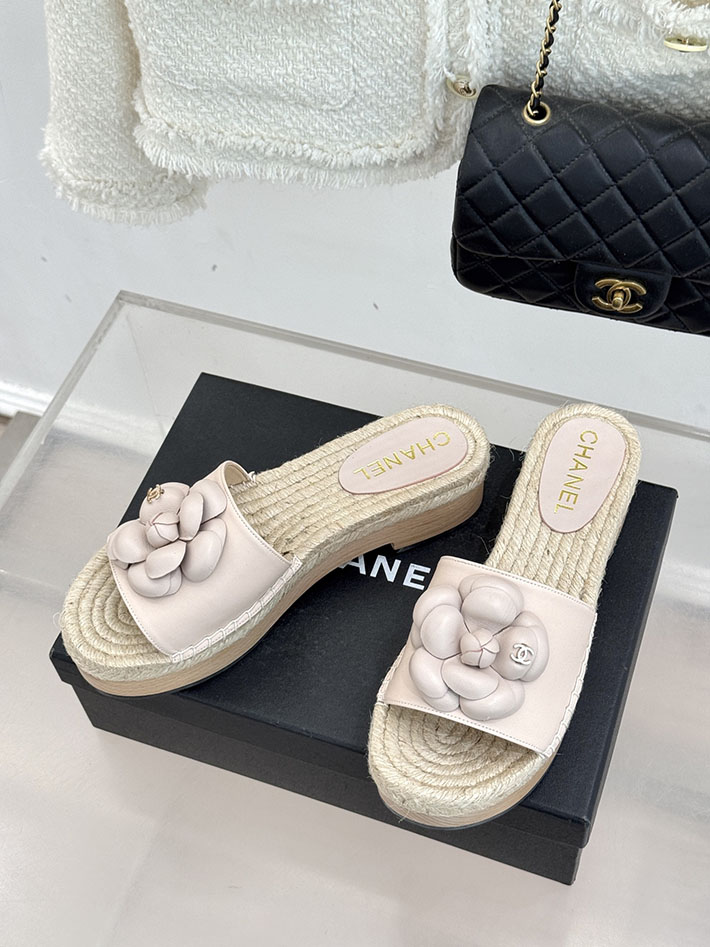 最高級シャネルスーパーコピー CHANEL マトラッセ ジュート サボサンダル ミュール サンダル ピンクド 2630955 シャネル サンダル 新作 - 画像 (9)