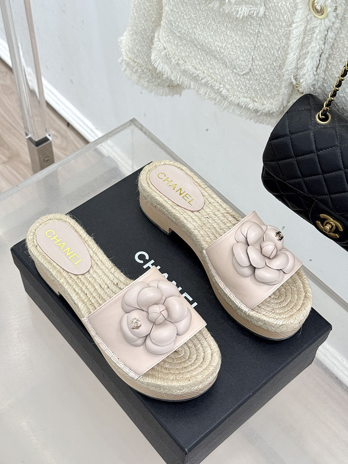 最高級シャネルスーパーコピー CHANEL マトラッセ ジュート サボサンダル ミュール サンダル ピンクド 2630955 シャネル サンダル 新作 - 画像 (8)