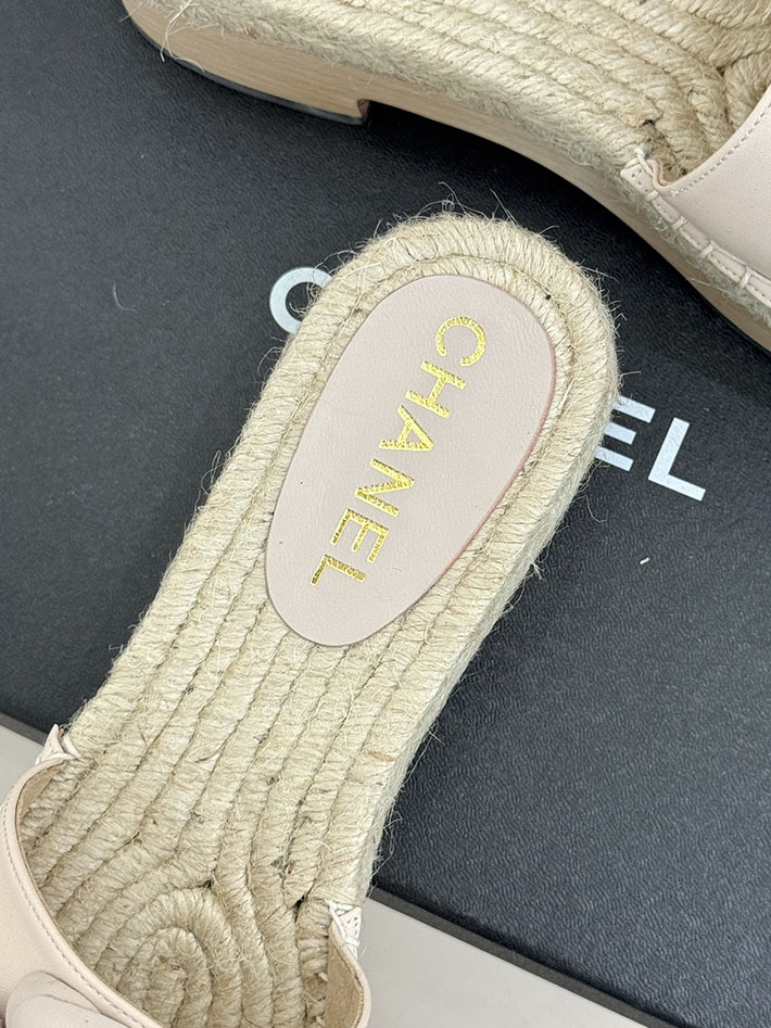 最高級シャネルスーパーコピー CHANEL マトラッセ ジュート サボサンダル ミュール サンダル ピンクド 2630955 シャネル サンダル 新作 - 画像 (3)