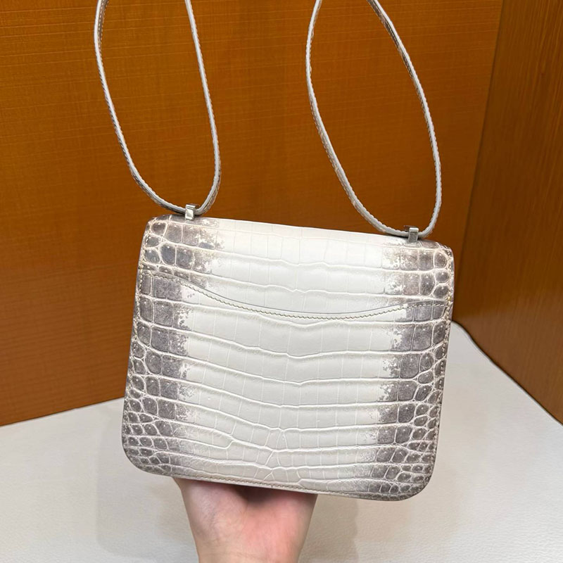 エルメス コンスタンスの通販 HERMES コンスタンス3 ミニ ヒマラヤ クロコダイル シルバー金具 H010323CK01 コンスタンス ミニ ヒマラヤ - 画像 (7)