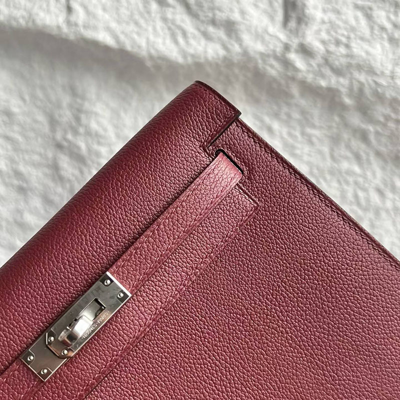 エルメス ケリーダンスの通販 HERMES ケリーダンス2 ルージュアッシュ エバーカラー シルバー金具 H076241CK55 エルメス リュック レディース - 画像 (9)