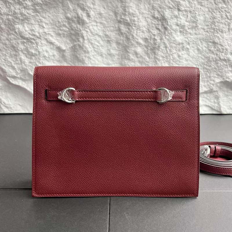 エルメス ケリーダンスの通販 HERMES ケリーダンス2 ルージュアッシュ エバーカラー シルバー金具 H076241CK55 エルメス リュック レディース - 画像 (8)