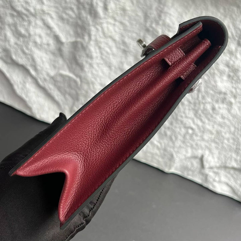 エルメス ケリーダンスの通販 HERMES ケリーダンス2 ルージュアッシュ エバーカラー シルバー金具 H076241CK55 エルメス リュック レディース - 画像 (6)