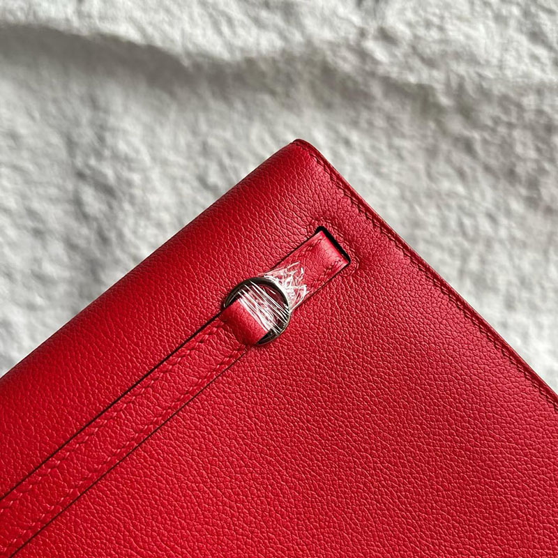 エルメス ケリーダンスの通販 HERMES ケリーダンス2 ルージュヴィフ エバーカラー シルバー金具 H076241CK53 エルメス リュック レザー - 画像 (7)