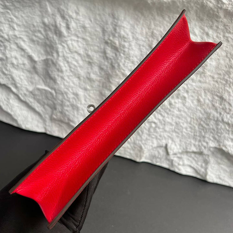 エルメス ケリーダンスの通販 HERMES ケリーダンス2 ルージュヴィフ エバーカラー シルバー金具 H076241CK53 エルメス リュック レザー - 画像 (2)