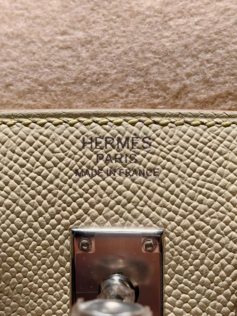 エルメス バーキン25の通販 HERMES バーキン25セリエ ジョーヌミルトン ヴォーエプソン ゴールド金具 H082302CKI8 エルメス バーキン25 人気色 - 画像 (4)