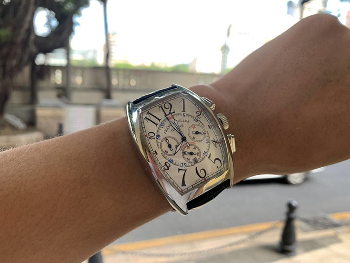 最高級フランクミュラースーパーコピー Franck Muller トノウ カーベックス クロノグラフ 8880CCAT 2633155 フランクミュラー メンズ 人気 - 画像 (2)
