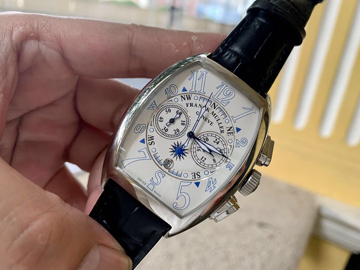 最高級フランクミュラースーパーコピー Franck Muller トノウ カーベックス クロノグラフ 8880CCAT 2633157 フランクミュラー トノーカーベックス メンズ - 画像 (9)