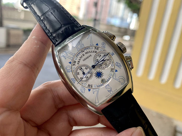 最高級フランクミュラースーパーコピー Franck Muller トノウ カーベックス クロノグラフ 8880CCAT 2633157 フランクミュラー トノーカーベックス メンズ - 画像 (8)