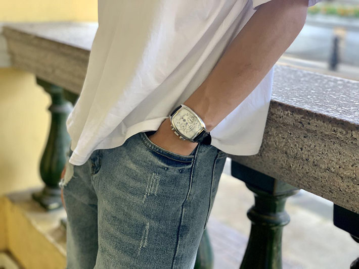 最高級フランクミュラースーパーコピー Franck Muller トノウ カーベックス クロノグラフ 8880CCAT 2633157 フランクミュラー トノーカーベックス メンズ - 画像 (3)