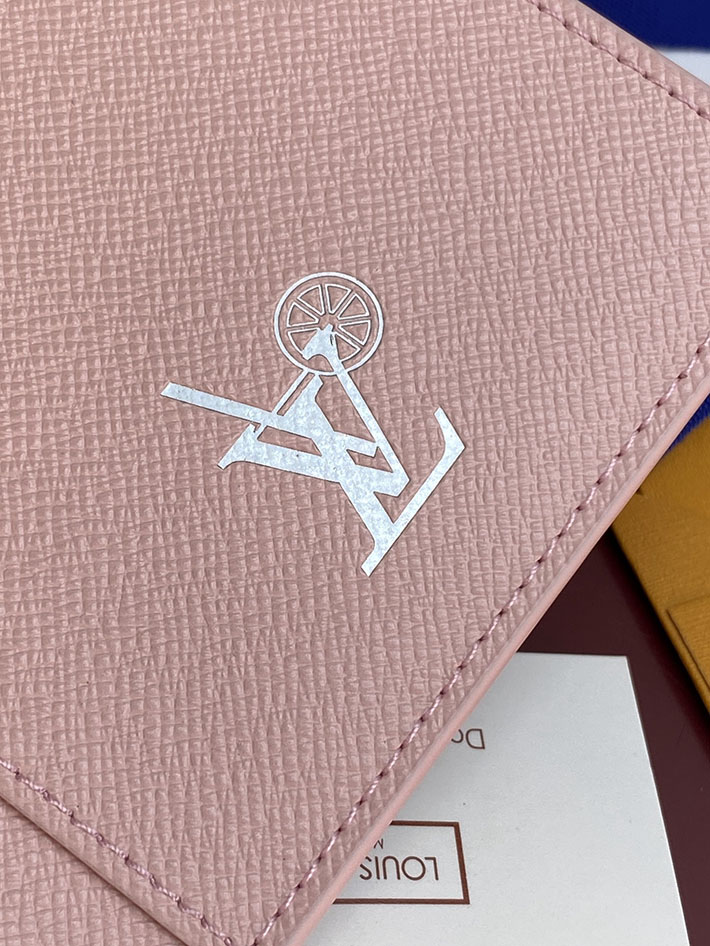 ルイヴィトン カードケース 販売店舗 lv パスポートカバー クーヴェルテュール・パスポール コットンキャンディピンク M28620 ヴィトン カードケース 財布代わり - 画像 (4)