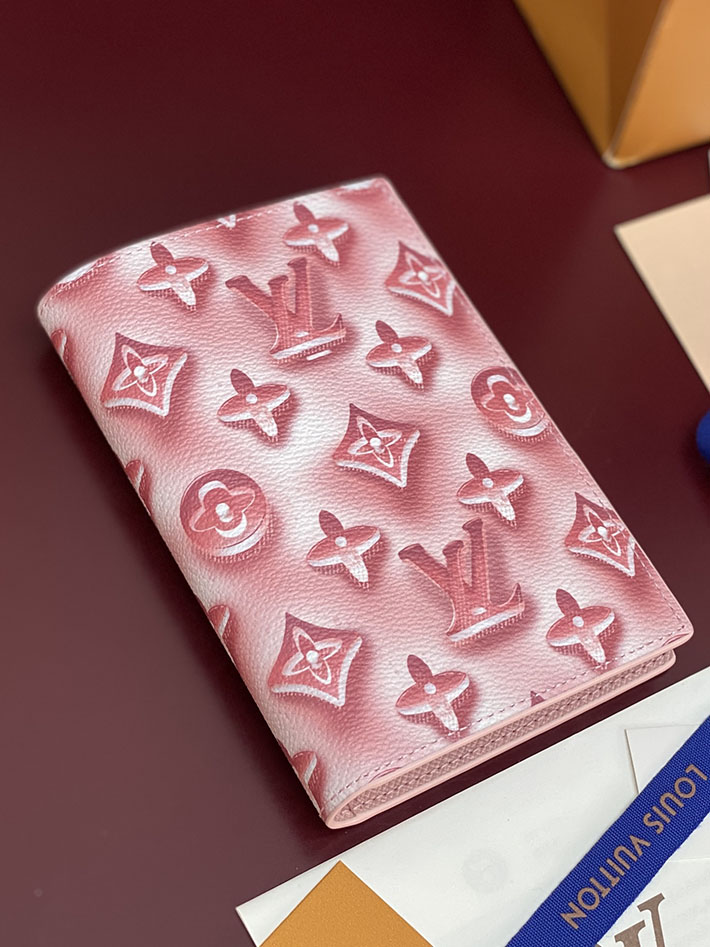 ルイヴィトン カードケース 販売店舗 lv パスポートカバー クーヴェルテュール・パスポール コットンキャンディピンク M28620 ヴィトン カードケース 財布代わり - 画像 (10)