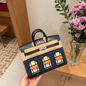 バーキン20cm　セリエ　フォーブル　夜
