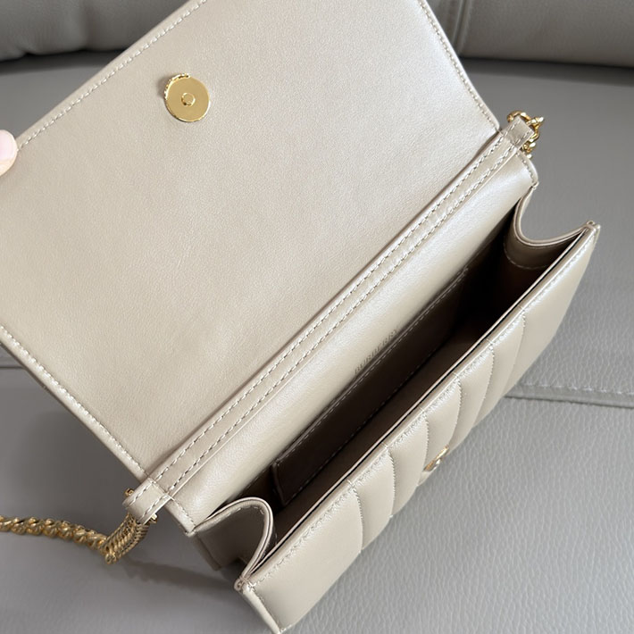 バーバリー バッグ アウトレット Burberry ローラ LOLA ミニ ローラバッグ オーツベージュ 2633309 バーバリー ショルダーバッグ アウトレット - 画像 (4)