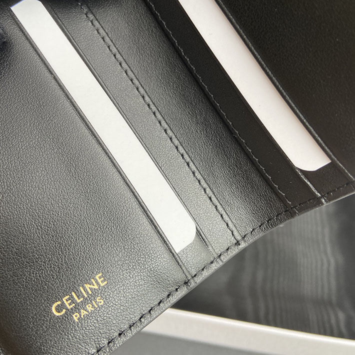 最高級セリーヌスーパーコピー CELINE バイフォールド トリオンフ カードホルダー ブラック 10P353DPV.38NO セリーヌ カードケース 財布代わり - 画像 (4)