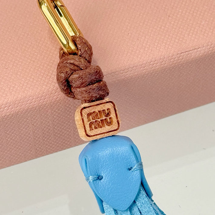 最高級MiuMiuスーパーコピー ミュウミュウ レザー マイクロトリック アストラルブルー 5ID007_2FLQ_F0637 ミュウミュウ アウトレット店舗 - 画像 (2)