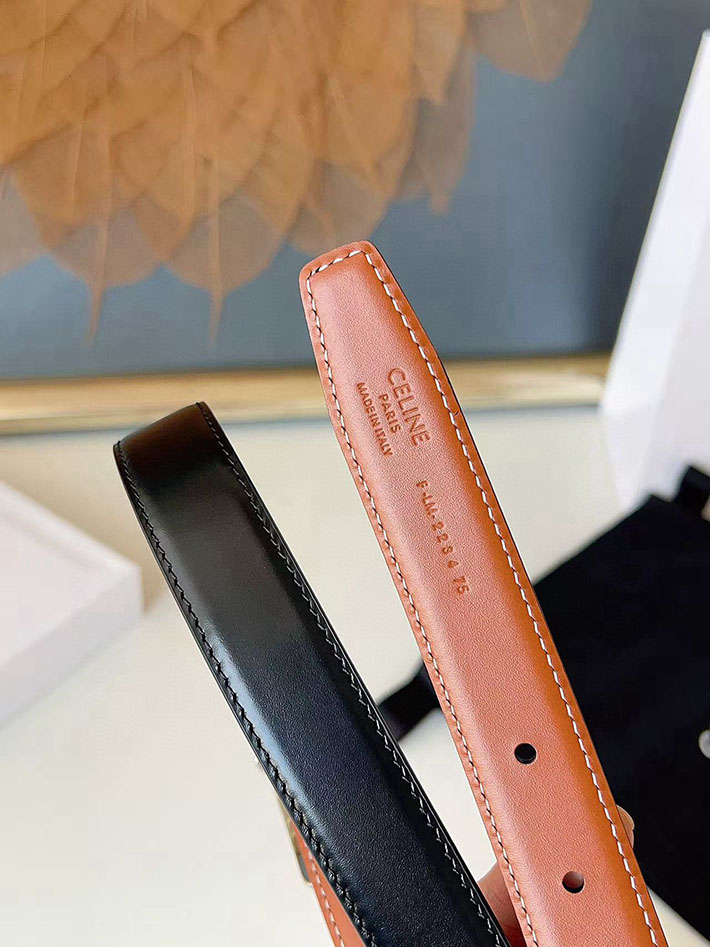 最高級セリーヌスーパーコピー CELINE ナローベルト レディース Medium 25MM ミディアム トリオンフ 2632541 セリーヌ ベルト 安い - 画像 (9)