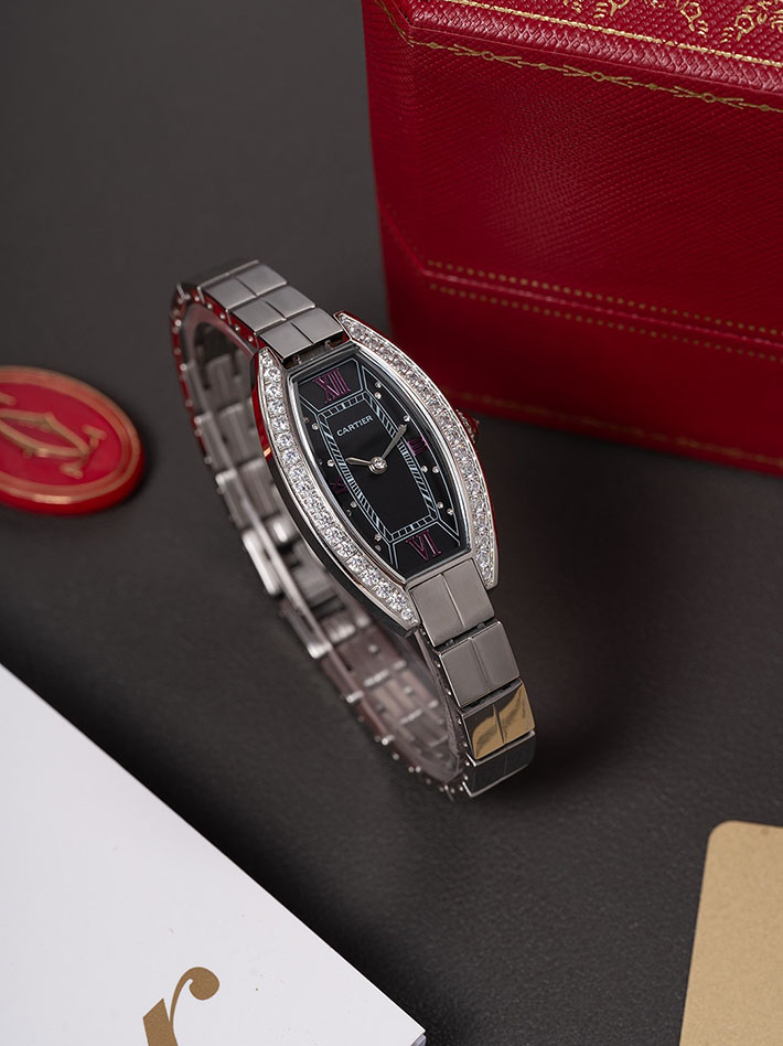 最高級カルティエスーパーコピー Cartier ミニトノー ラニエール ダイヤ ホワイトゴールド 5色から選べます 2632591 カルティエ ラニエール 時計 - 画像 (7)