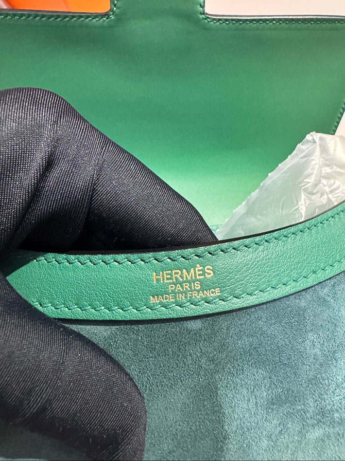 エルメス コンスタンス 24の通販 HERMES コンスタンス 24 マラカイト スイフト/グリズリー ゴールド金具 H060101CCZ6 コンスタンス 24 - 画像 (2)