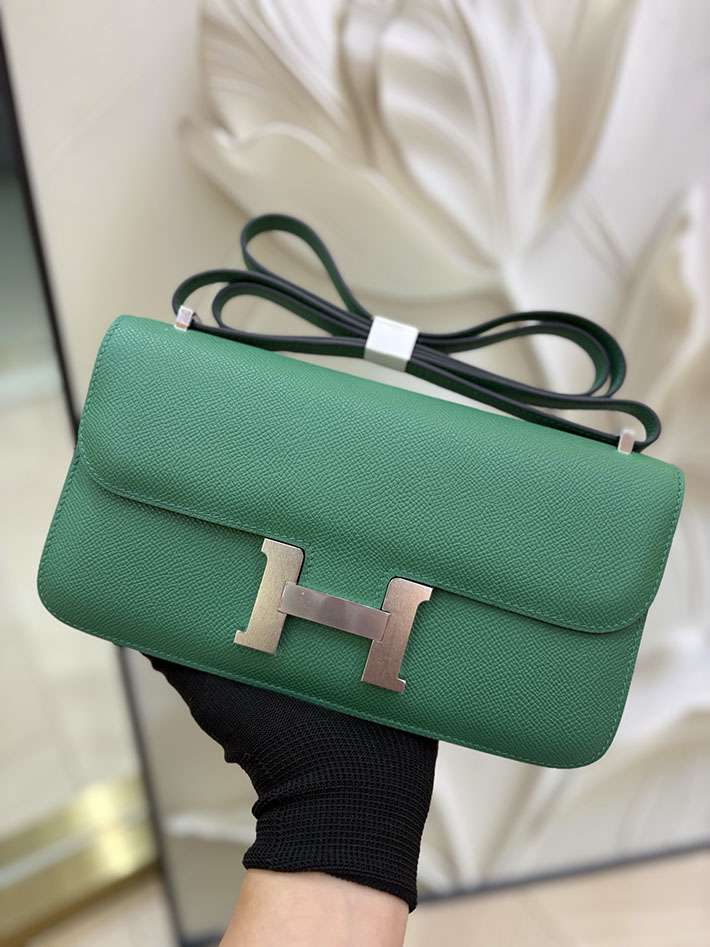 エルメス コンスタンス エランの通販 HERMES コンスタンス1 エラン ヴェールヴェルティゴ ヴォーエプソン ゴールド金具 H060102CCU4 コンスタンス エラン 定価 - 画像 (8)