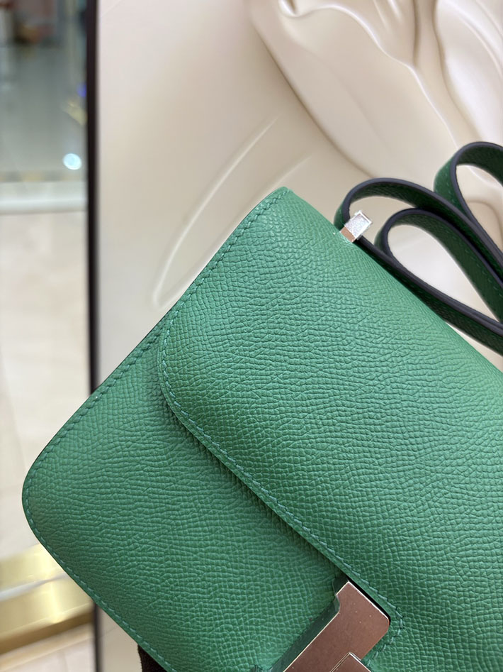 エルメス コンスタンス エランの通販 HERMES コンスタンス1 エラン ヴェールヴェルティゴ ヴォーエプソン ゴールド金具 H060102CCU4 コンスタンス エラン 定価 - 画像 (7)