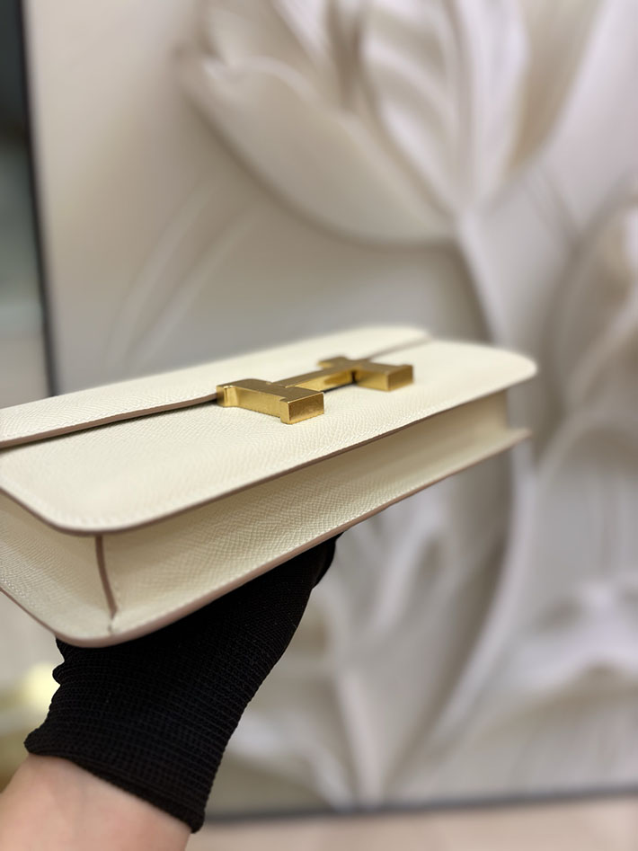 エルメス コンスタンス エランの通販 HERMES コンスタンス1 エラン クレ ヴォーエプソン シルバー金具 H060102CK10 レディース エルメス バッグ - 画像 (2)