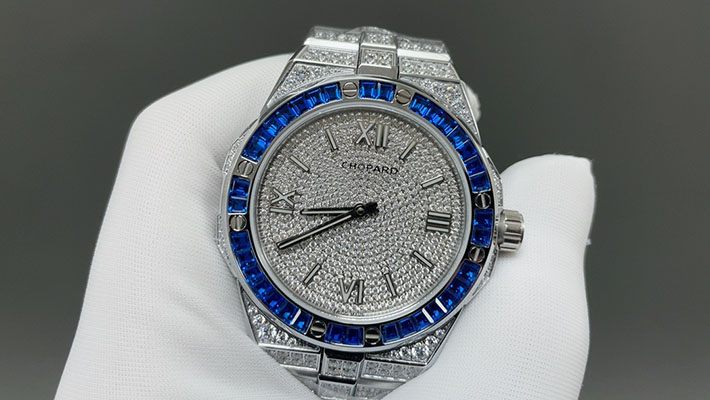 最高級ショパールスーパーコピー CHOPARD アルパイン イーグル 41 01.03-C 自動巻き Ref. 295363-1002 ショパール アルパイン イーグル ブルー - 画像 (5)