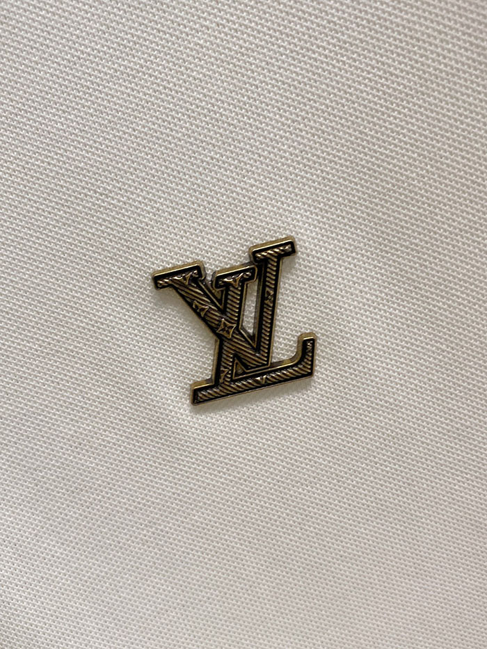 最高級ルイヴィトンスーパーコピー Louis Vuitton コットン 2026年春夏新作 メンズ ポロシャツ 半袖Tシャツclothes202600422 カジュアルなメンズ白ポロシャツ - 画像 (8)