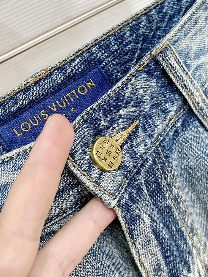 最高級ルイヴィトンスーパーコピー Louis Vuitton 2026新作 デニム ハーフパンツ ショートパンツ clothes202600510 ルイヴィトン パンツ メンズ - 画像 (6)