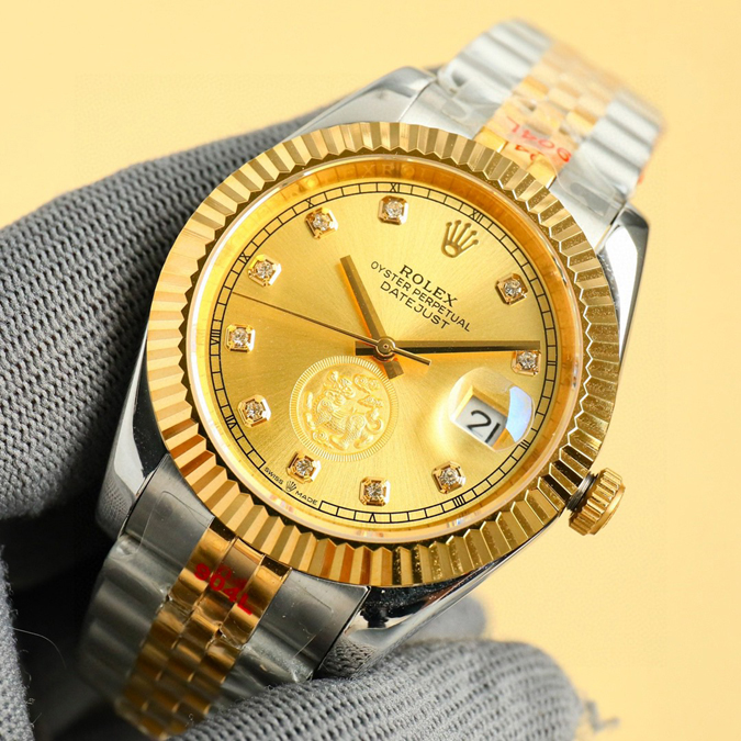 ブランド腕時計専門店 通販 ROLEX風 オイスターパーペチュアル デイトジャスト 自動巻き メンズ 腕時計 - 画像 (2)