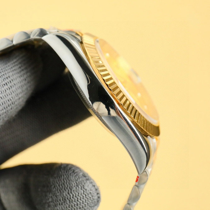 ブランド腕時計専門店 通販 ROLEX風 オイスターパーペチュアル デイトジャスト 自動巻き メンズ 腕時計 - 画像 (5)
